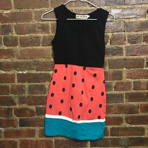 Watermelon dress from urban outfitters